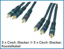 Audio-Video-Cinchkabel / RGB-Kabel 10,0 m High Quality